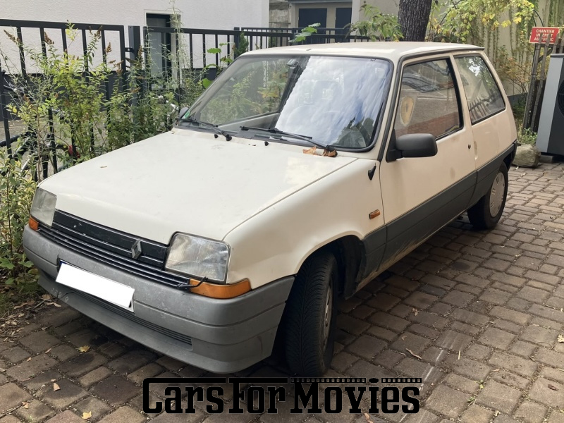 CarsForMovies | Renault R5 1988 Frankreich Weiß Grau Zivilfahrzeug Kleinwagen DE - Berlin 7900 